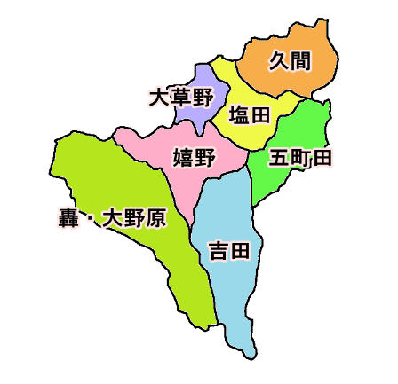 嬉野市地図